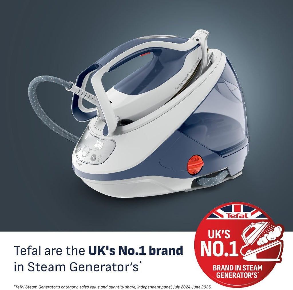 Tefal ProExpress Protect Steam Generator Iron, 7.5-Bar High Pressure, 560g/min Steam Boost
