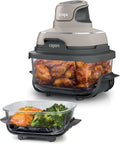 Ninja CRISPi Portable Air Fryer, 3.8L, 4-in-1: Air Fry, Roast, Keep Warm, Recrisp, Space Saving Compact Design